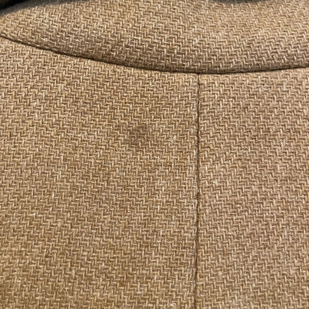 J. Crew Lodge coat Italian wool winter jacket full zip size 10 - Picture 13 of 13